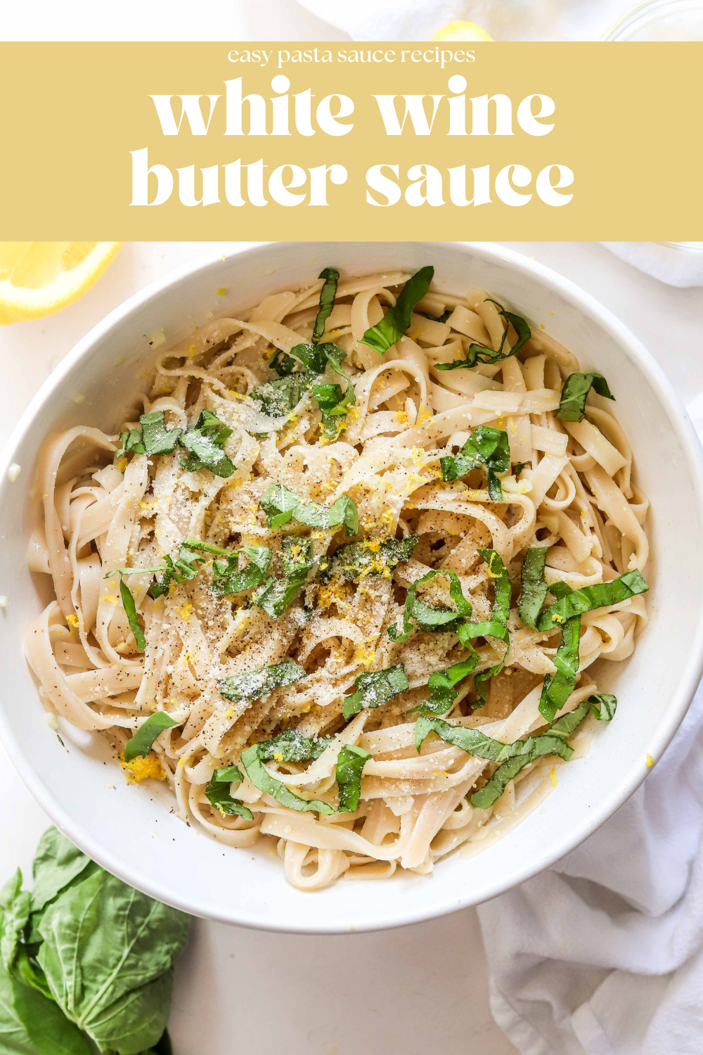 white wine butter sauce