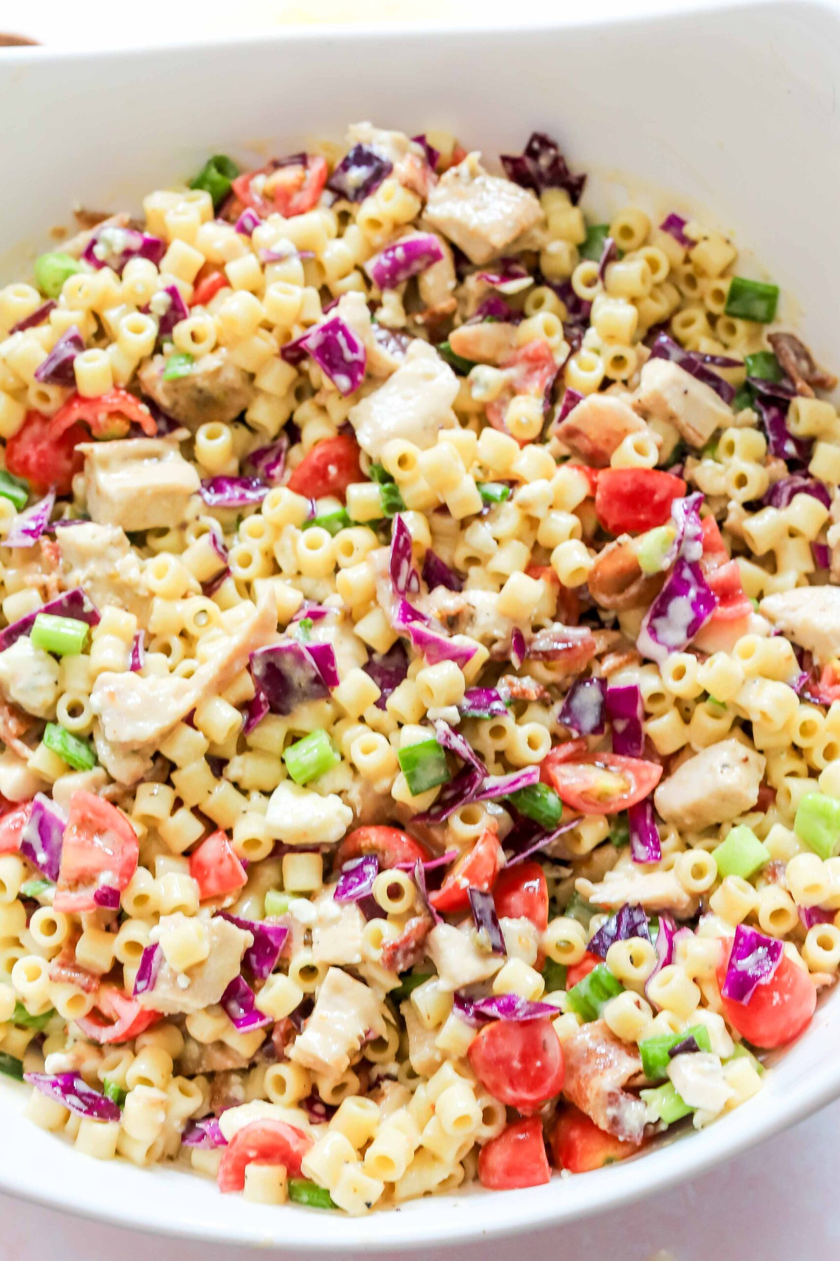 Ditalini pasta salad