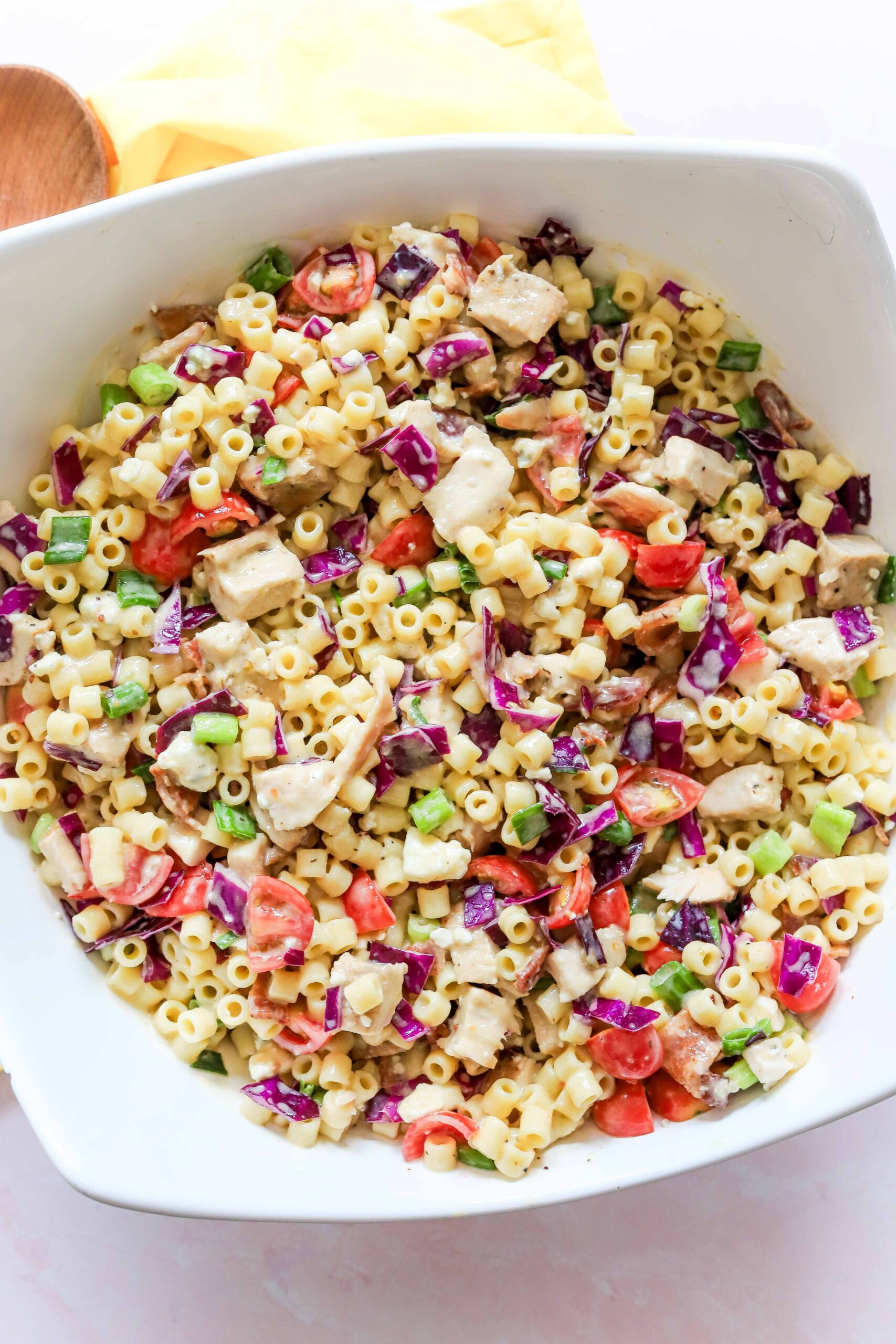 Ditalini pasta salad