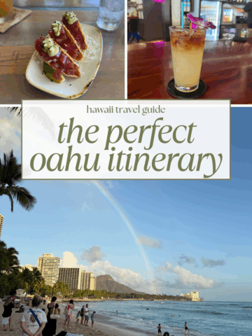oahu itinerary