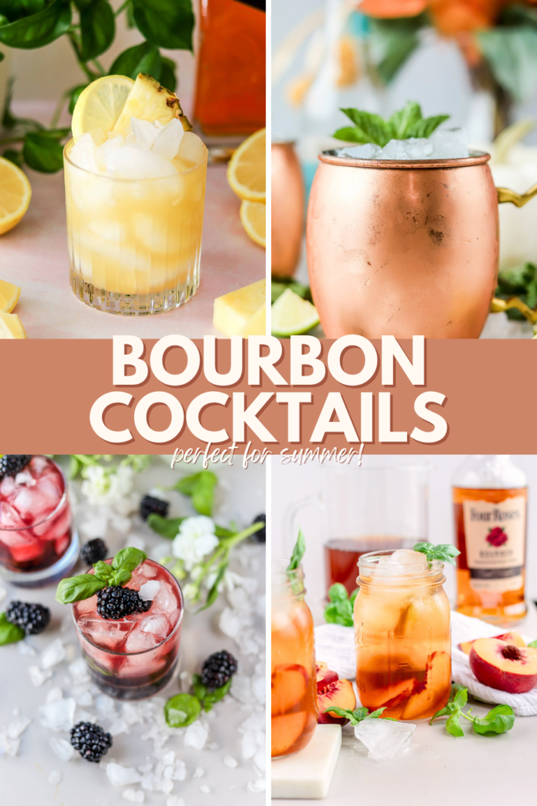 summer bourbon cocktails