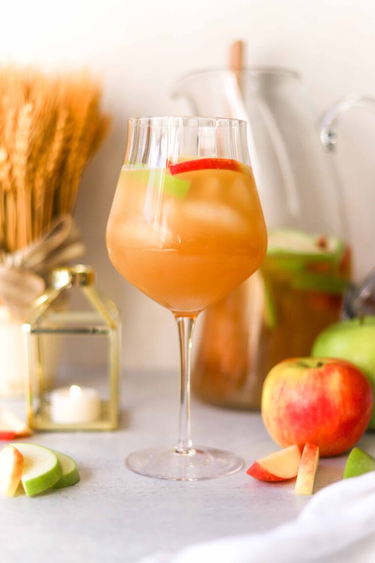 apple cider sangria