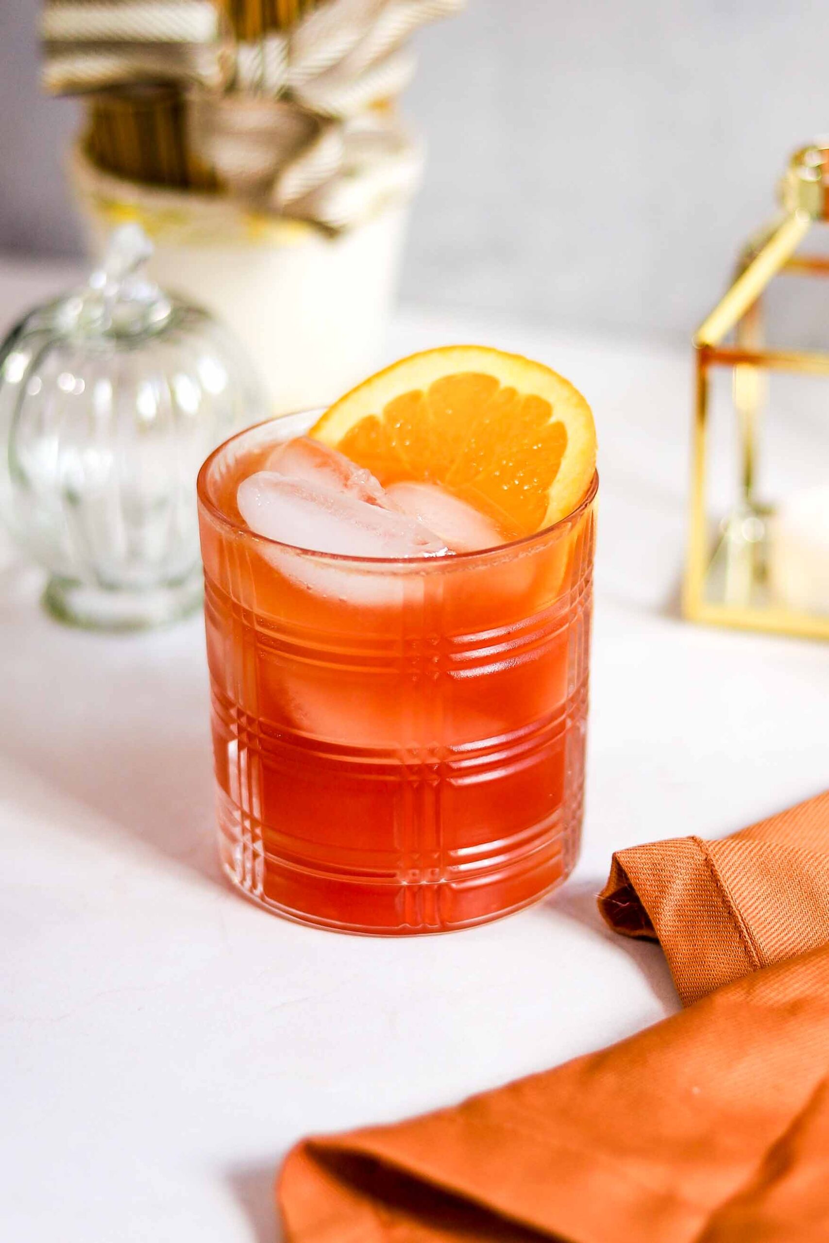 cranberry orange whiskey sour
