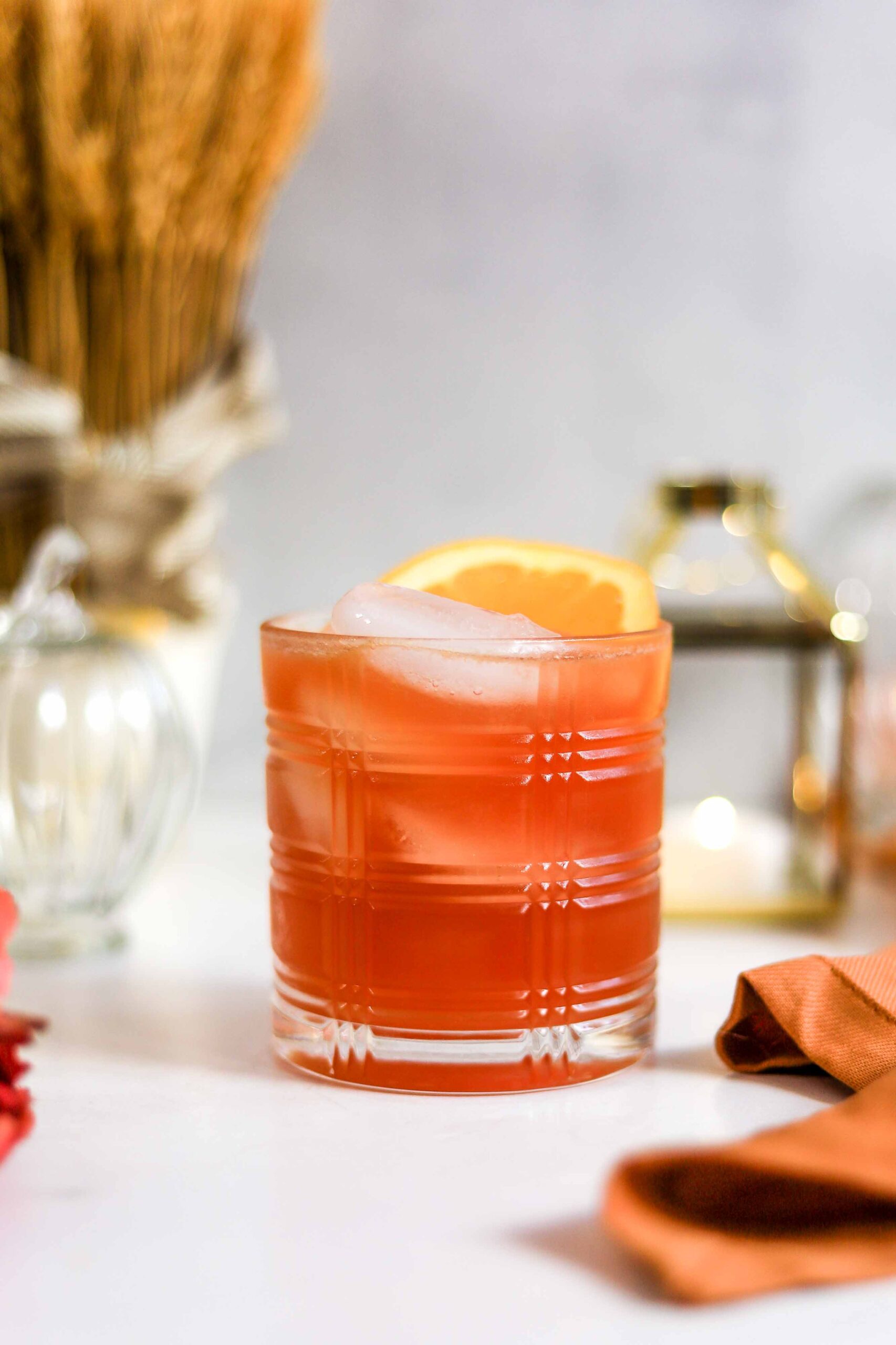 cranberry orange whiskey sour