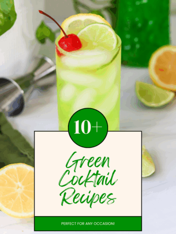 green cocktails