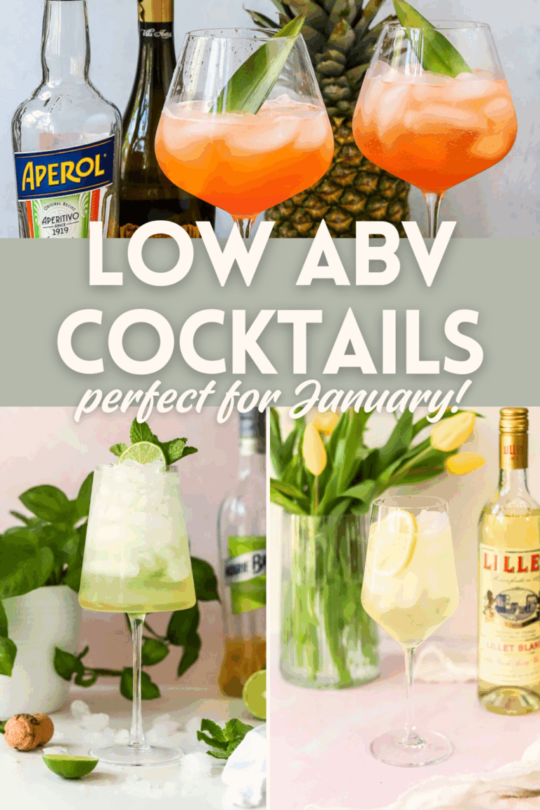 low abv cocktails