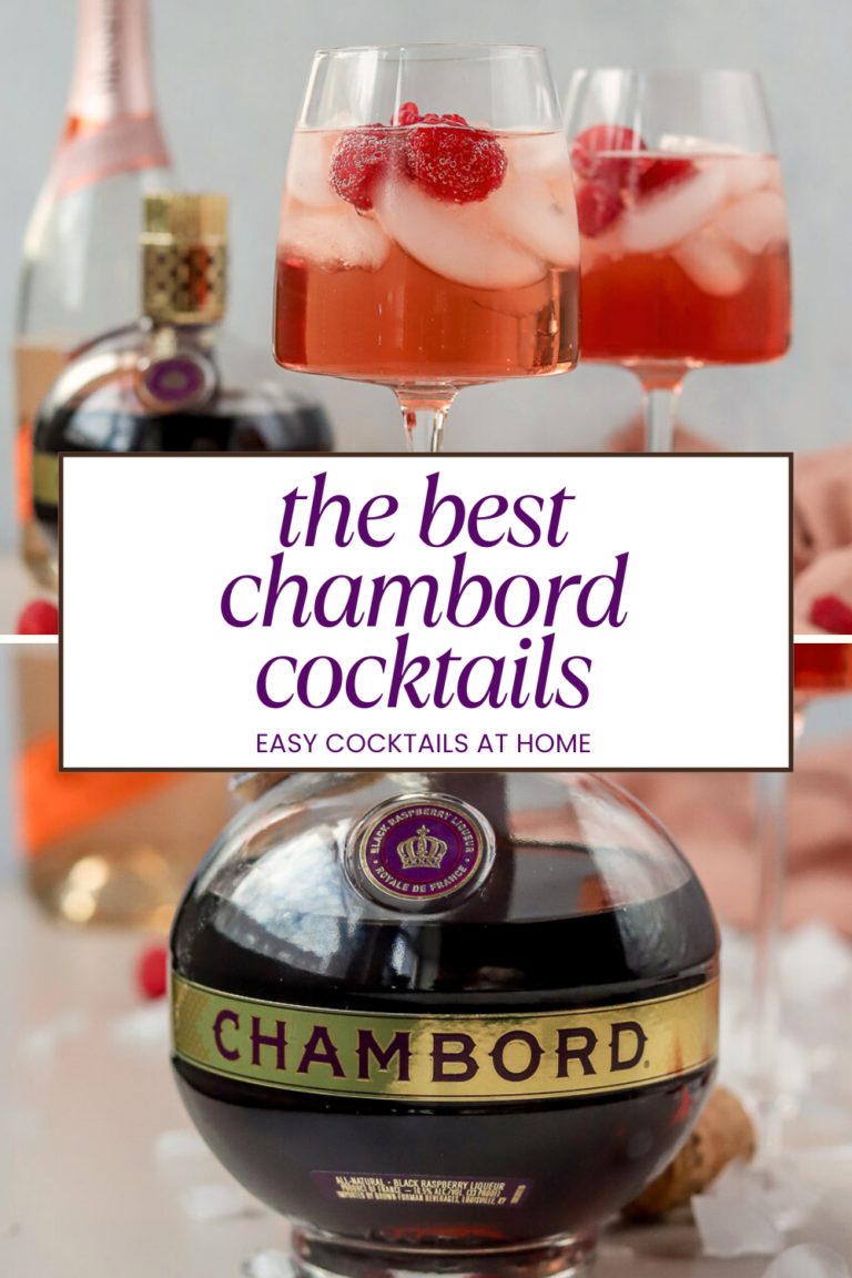 chambord cocktails