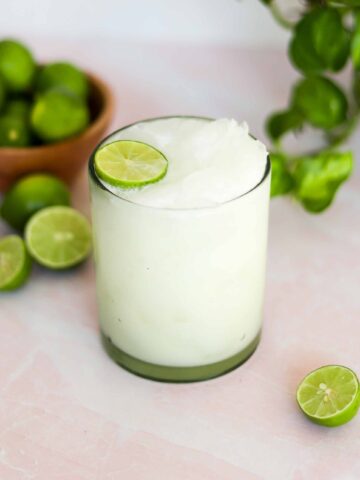 coconut key lime margarita