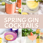 spring gin cocktails