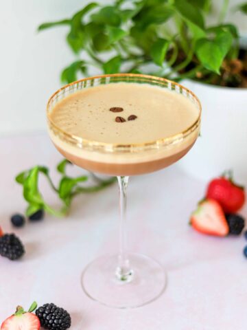berry chantilly espresso martini