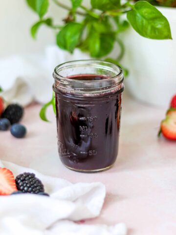 berry chantilly simple syrup