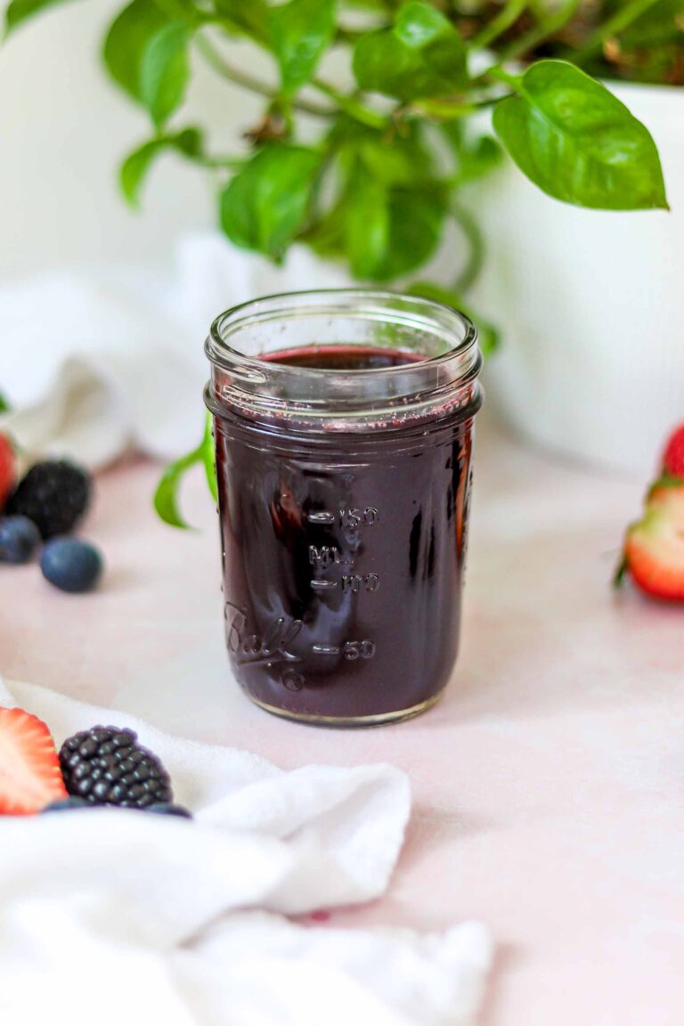 berry chantilly simple syrup
