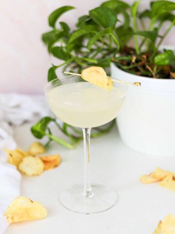 salt and vinegar martini