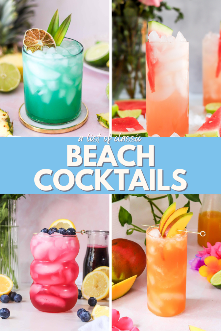 beach cocktails