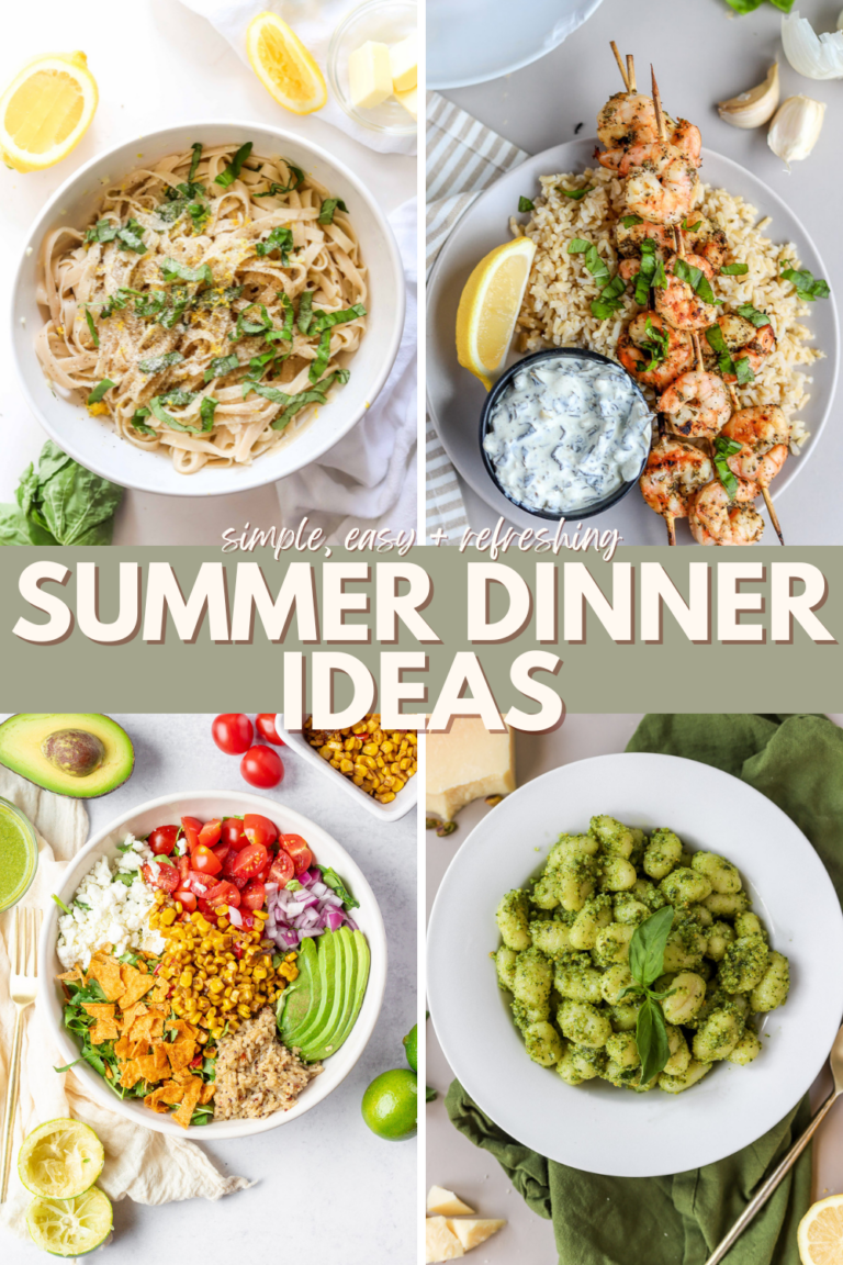 summer dinner ideas