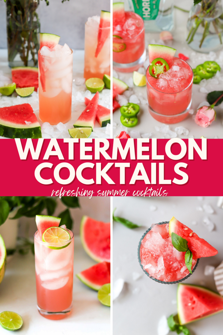 watermelon cocktails