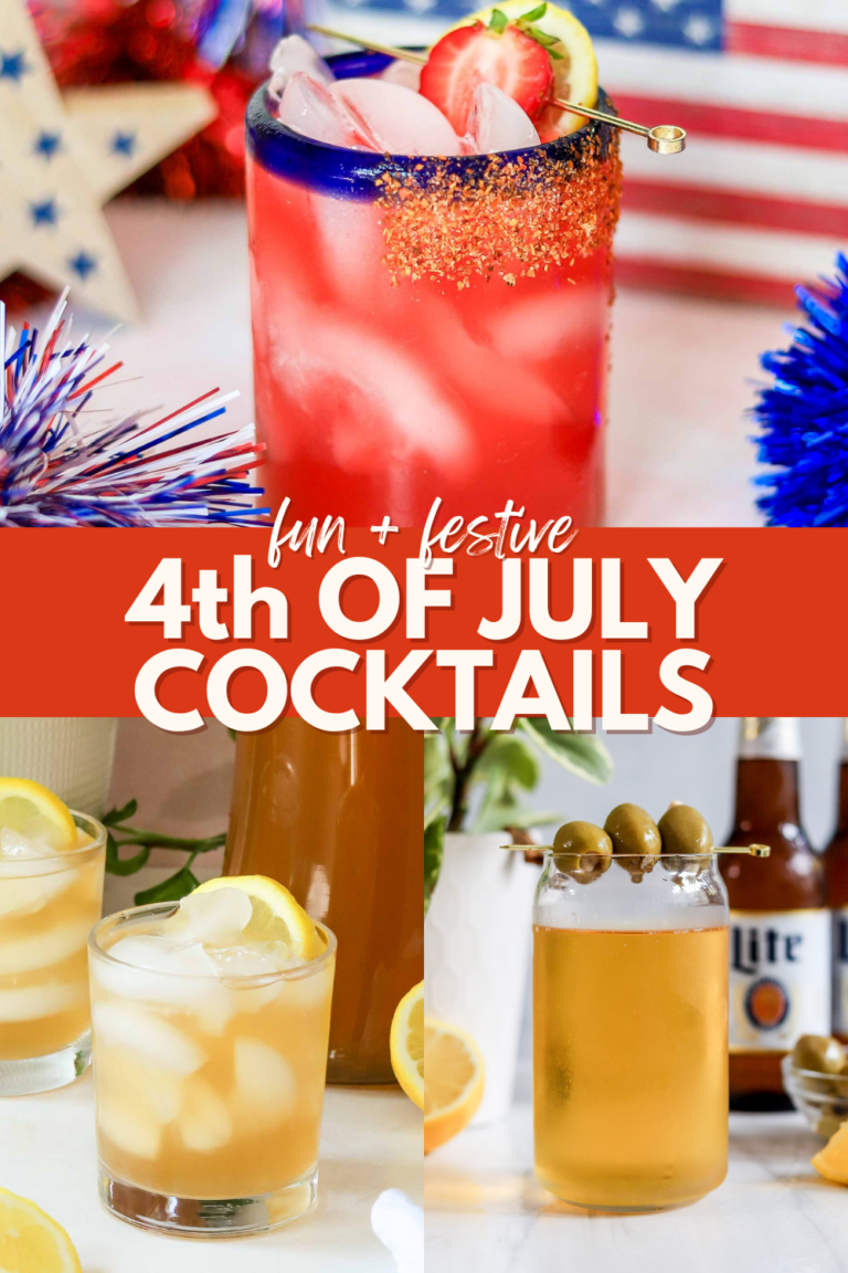 4th of july cocktails