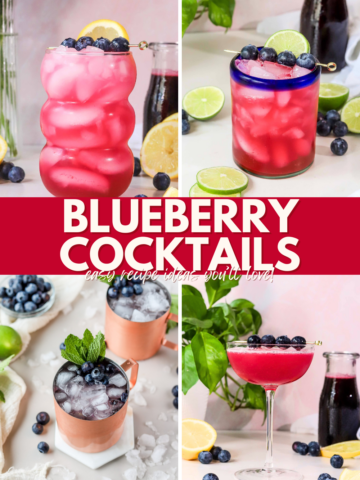 blueberry cocktails