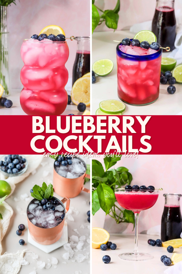 blueberry cocktails
