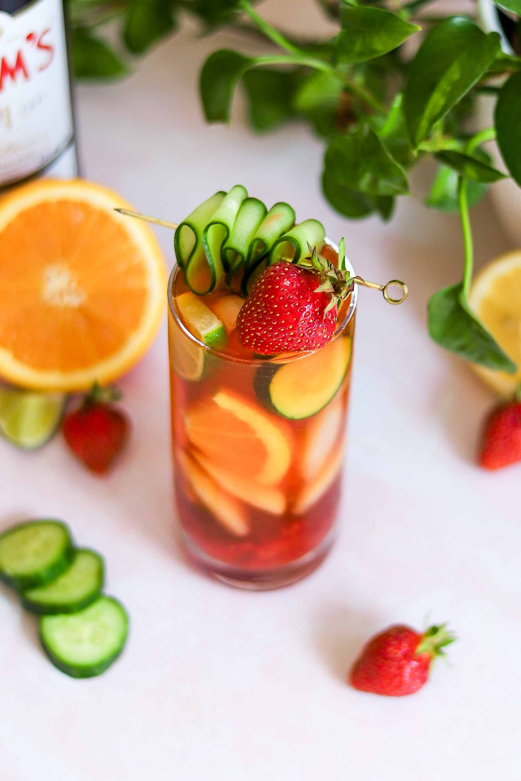 Pimm's Cup Cocktail recipe