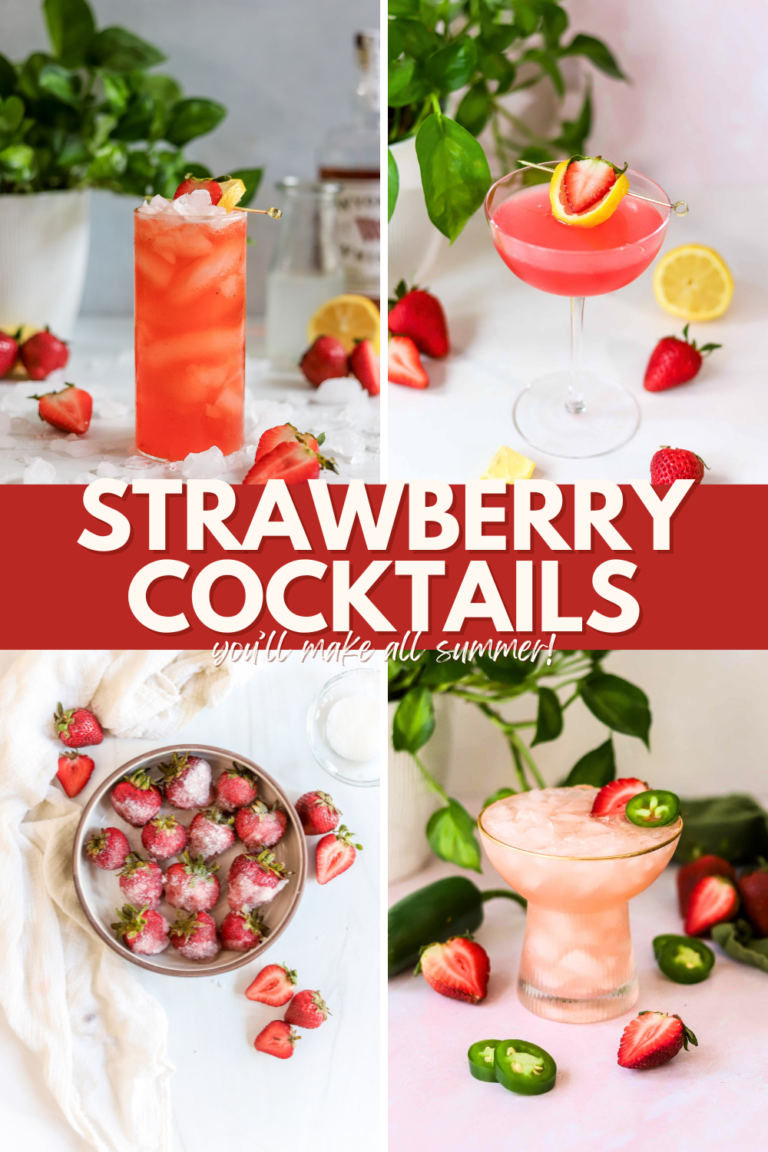 strawberry cocktails