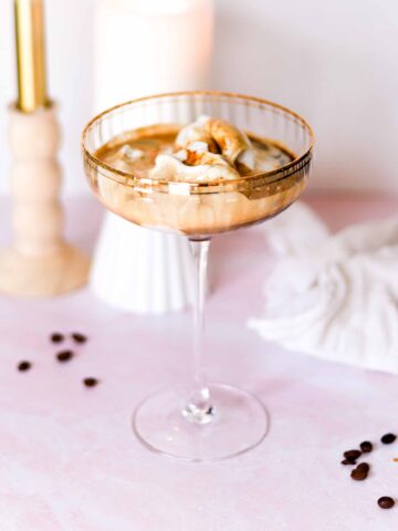 amaretto affogato