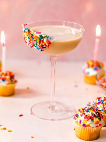 birthday cake martini recipe cocktail