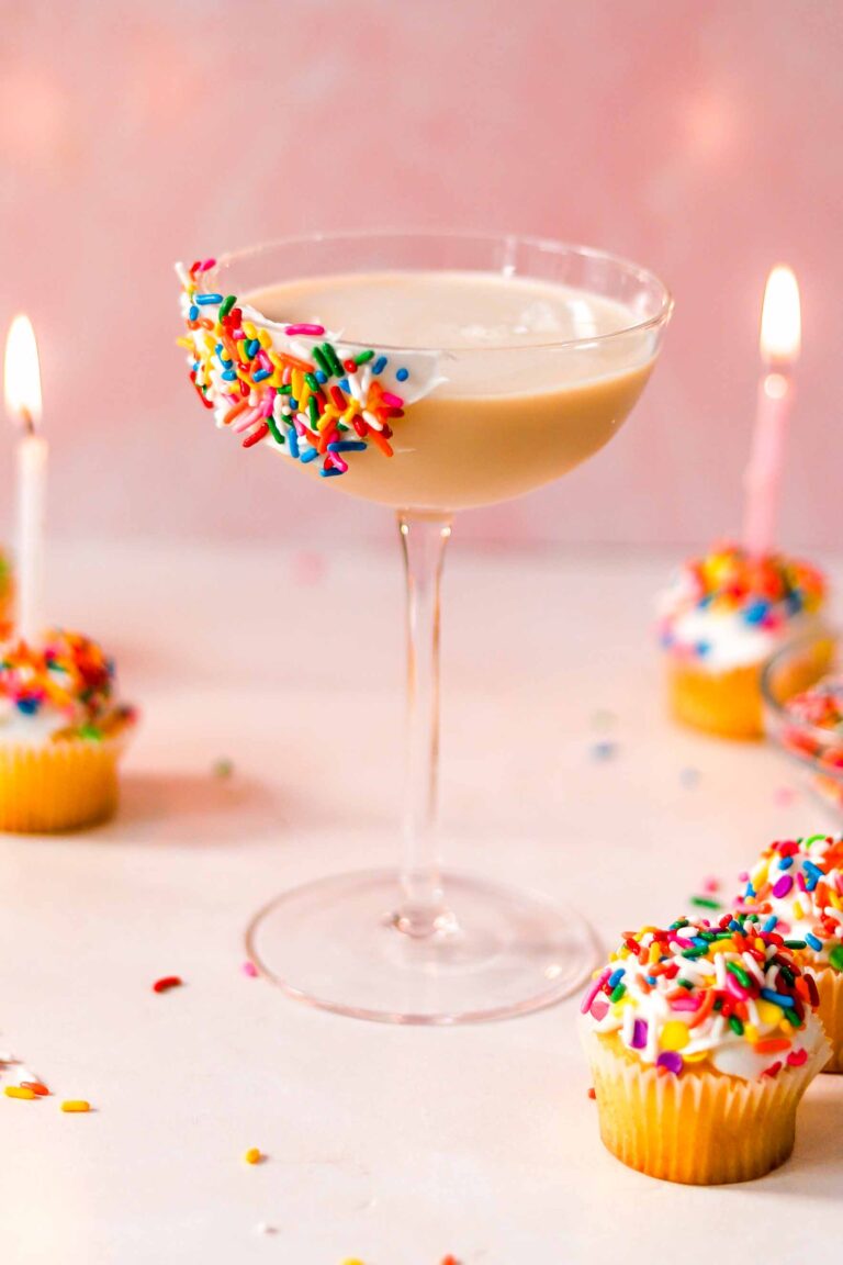birthday cake martini recipe cocktail