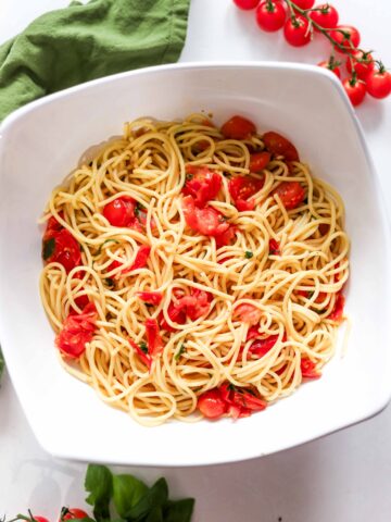 cherry tomato sauce for pasta